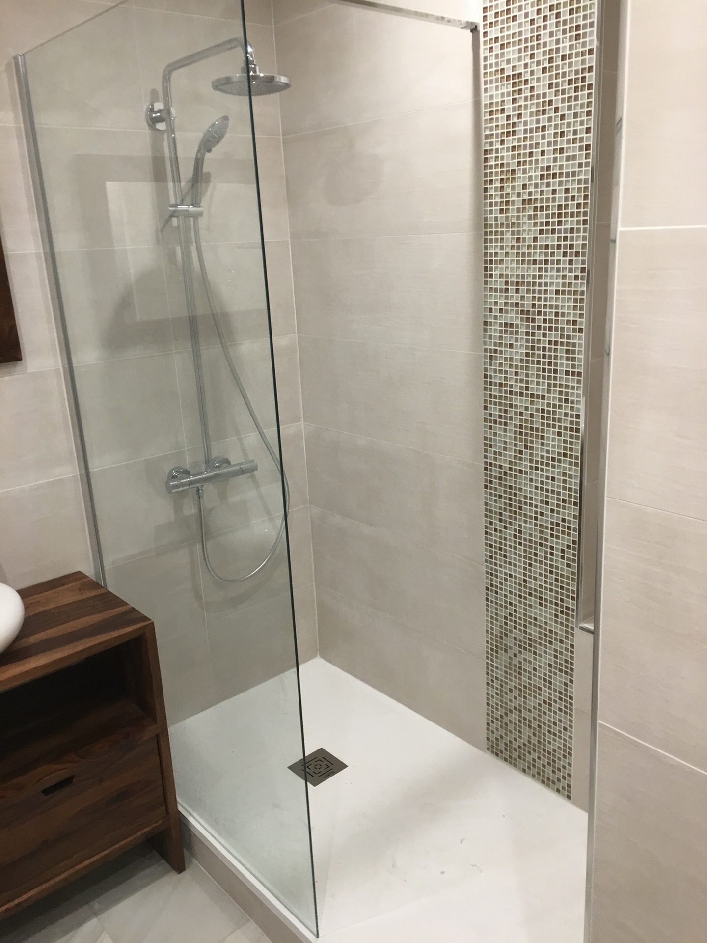 douche à l'italienne